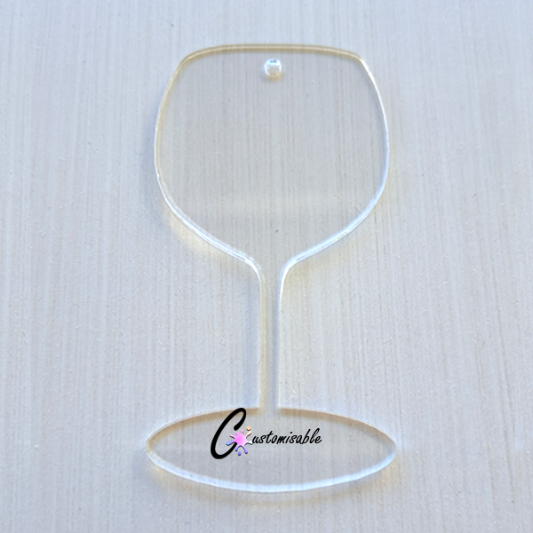 Acrylic Wine Glass