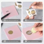 Gold Scratch Off Sticker How To Apply