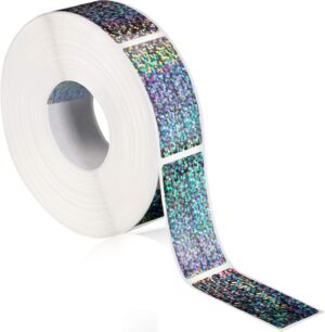 Holographic Rectangle Scratch Off Sticker