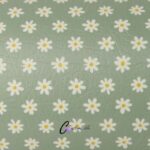 Daisy Green Faux Leather Front
