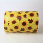 Sunflowers Faux Leather