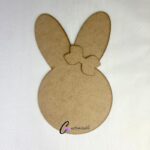 MDF Easter Bunny Head small