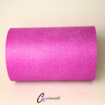 Close-up texture of no-shed Purple glitter cardstock showing thick 250gsm paper core and sparkling gradient finish