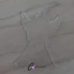 Angel Ornament Clear Acrylic