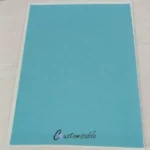 Blue Faux Leather