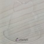 Acrylic Blank Shape Christmas Bell