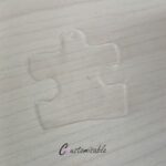 Acrylic Blank Shape Puzzle Piece