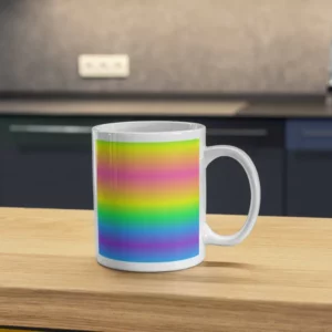 Neon Ombre Mug Sublimation Blanks