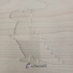 Dinosaur perspex Blank