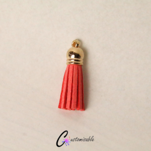 Gold Cap Coral Tassel single