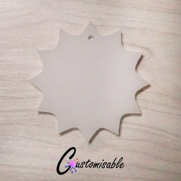 Custom Perspex Shape White Apple Perspex Shape | Customisable Shop Acrylics Online