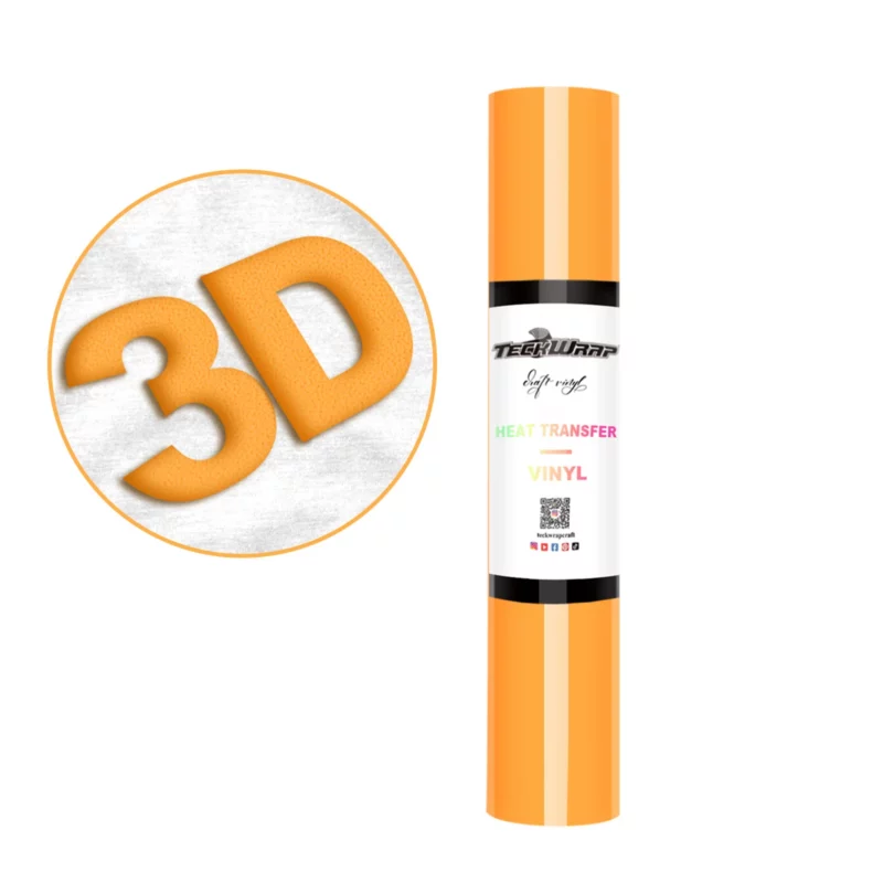 Teckwrap Pastel Puff HTV PASTEL ORANGE Teckwrap Pastel Puff HTV PASTEL ORANGE