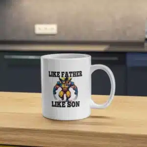 Superhero Wolverine Mug Sublimation Blanks