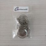 Silver Keychain hardware