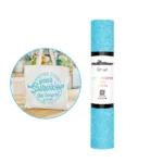 Fancy Glitter Elsa Blue HTV