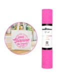 Fancy Glitter Neon Pink HTV