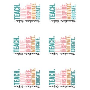 Teacher Life Mug wrap Sublimation Sheet