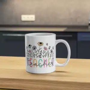 Teacher Pastel Mug Sublimation Blanks