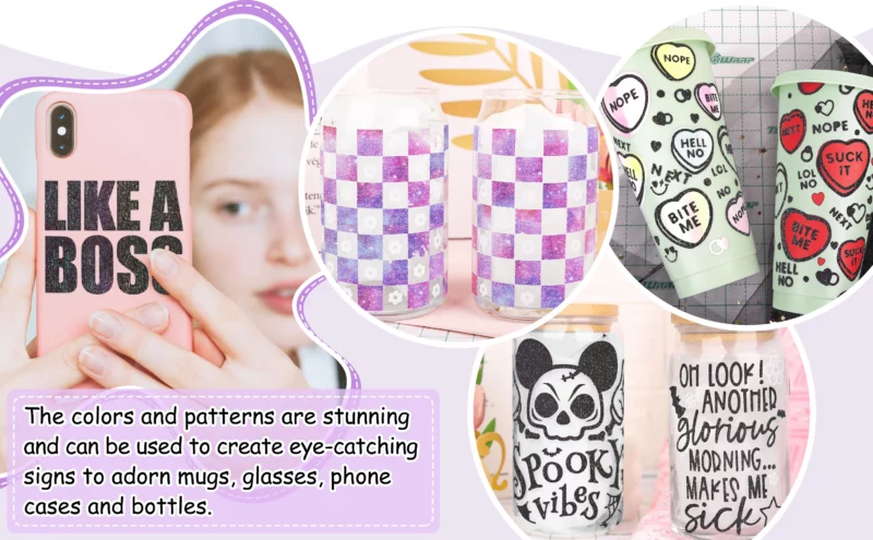 Teckwrap Glitter Brush Adhesive Vinyl 5