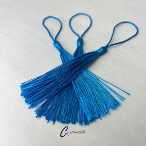 Azure Blue Bookmark Tassel TOP