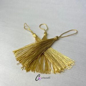 Dark Gold Bookmark Tassel TOP