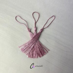 Dusty Pink Bookmark Tassel TOP