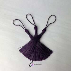 Grape Purple Bookmark Tassel TOP