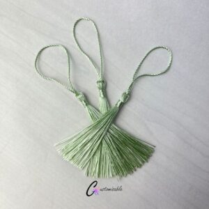 Olive Green Bookmark Tassel TOP