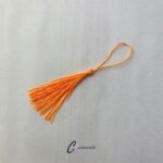 Orange Bookmark Tassel