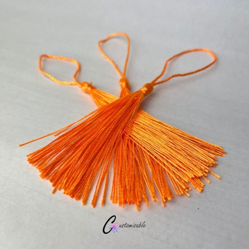 Orange Bookmark Tassel TOP