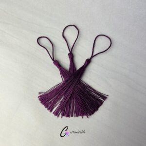 Plumb Purple Bookmark Tassel TOP