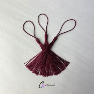 Royal Maroon Bookmark Tassel TOP