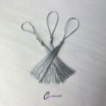 Silver Bookmark Tassel TOP