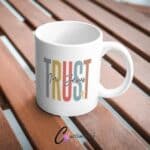 Trust in Jesus UVDTF Sticker