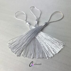 White Bookmark Tassel TOP