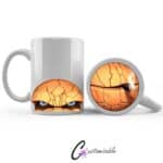 Thing Mouth Mug UVDTF Sticker