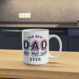 the Best Dad Mug Sublimation Blanks