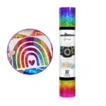 Teckwrap Metallic Sparkle Rainbow HTV