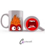 Anger Mouth Mug UVDTF Sticker