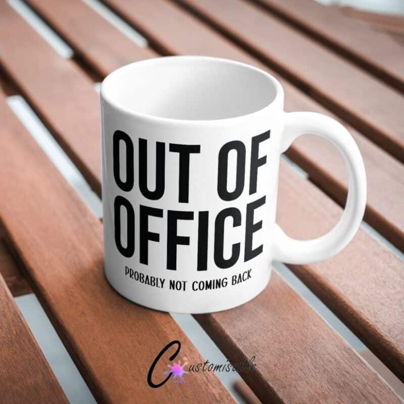 Out of Office UVDTF Sticker