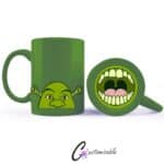 Shrek Mouth Mug UVDTF Sticker
