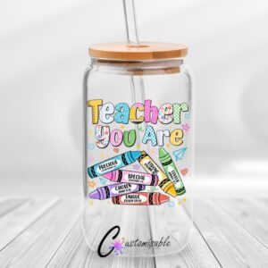 Teacher You are Libby UVDTF Sticker