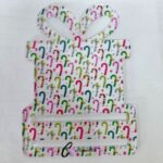 Candy Canes Money Card Box Pattern Acrylic