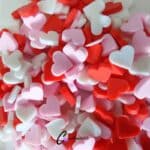 Valentine Sprinkles Close