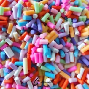 Vermicelli Sprinkles Close