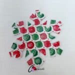 Xmas Bauble Snowflake Custom Pattern Acrylic