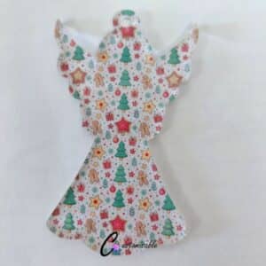 Gingerbread Christmas Angel Pattern Acrylic