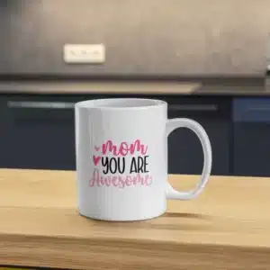 Awesome Mom Sublimation Blanks