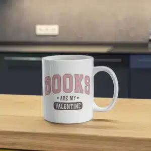 Book Valentine Mug Sublimation Blanks