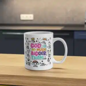 God is Bigger Sublimation Blanks